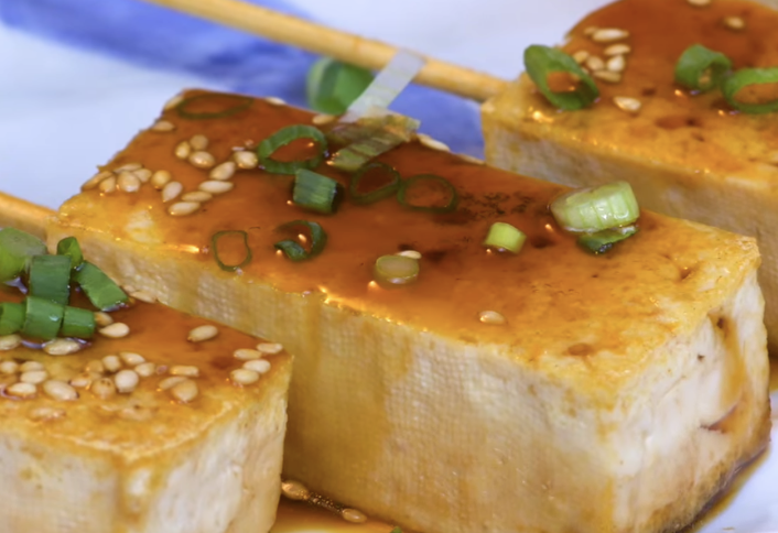 เต้าหู้ย่างซอสโชยุ