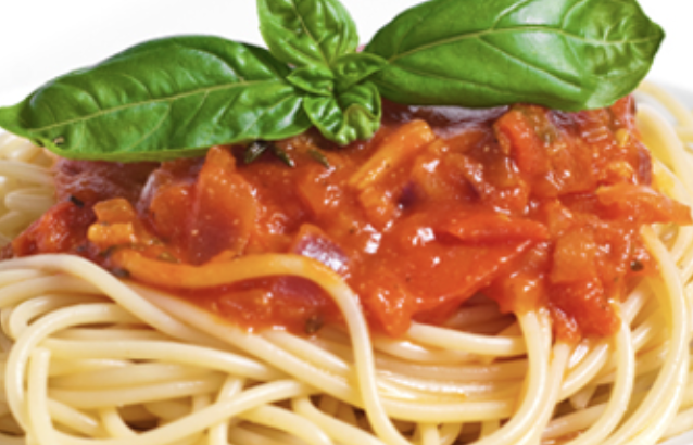 พาสต้าโฮลวีตซอสมะเขือเทศ