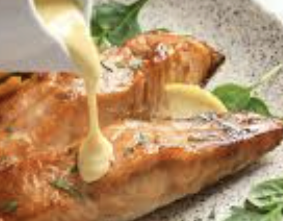 สลัดแซลมอนซอสเลมอน